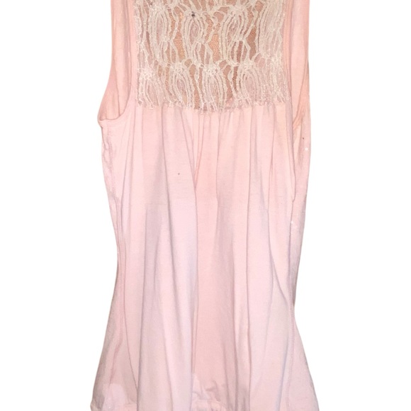 Teez-Her Fitted lace & Sequin Tank - Picture 2 of 2